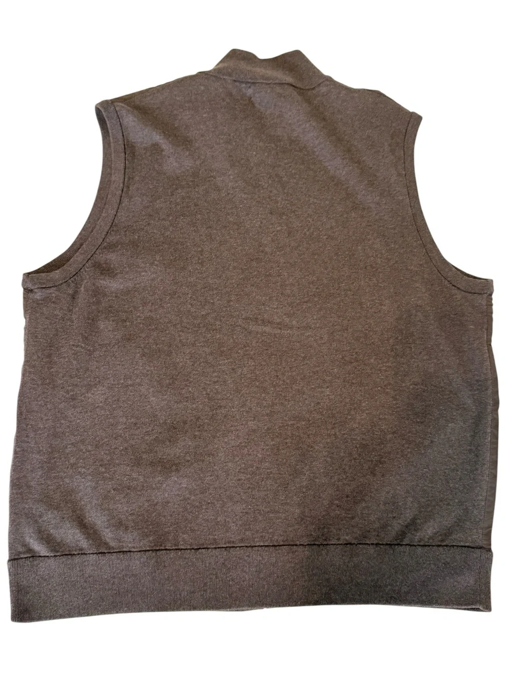 Men’s Polo Ralph Lauren Hybrid Full Zip Sweater Vest Brown